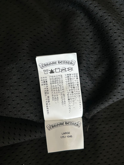 Chrome Hearts Black Cross Jacquard Eyechart Coach Jacket