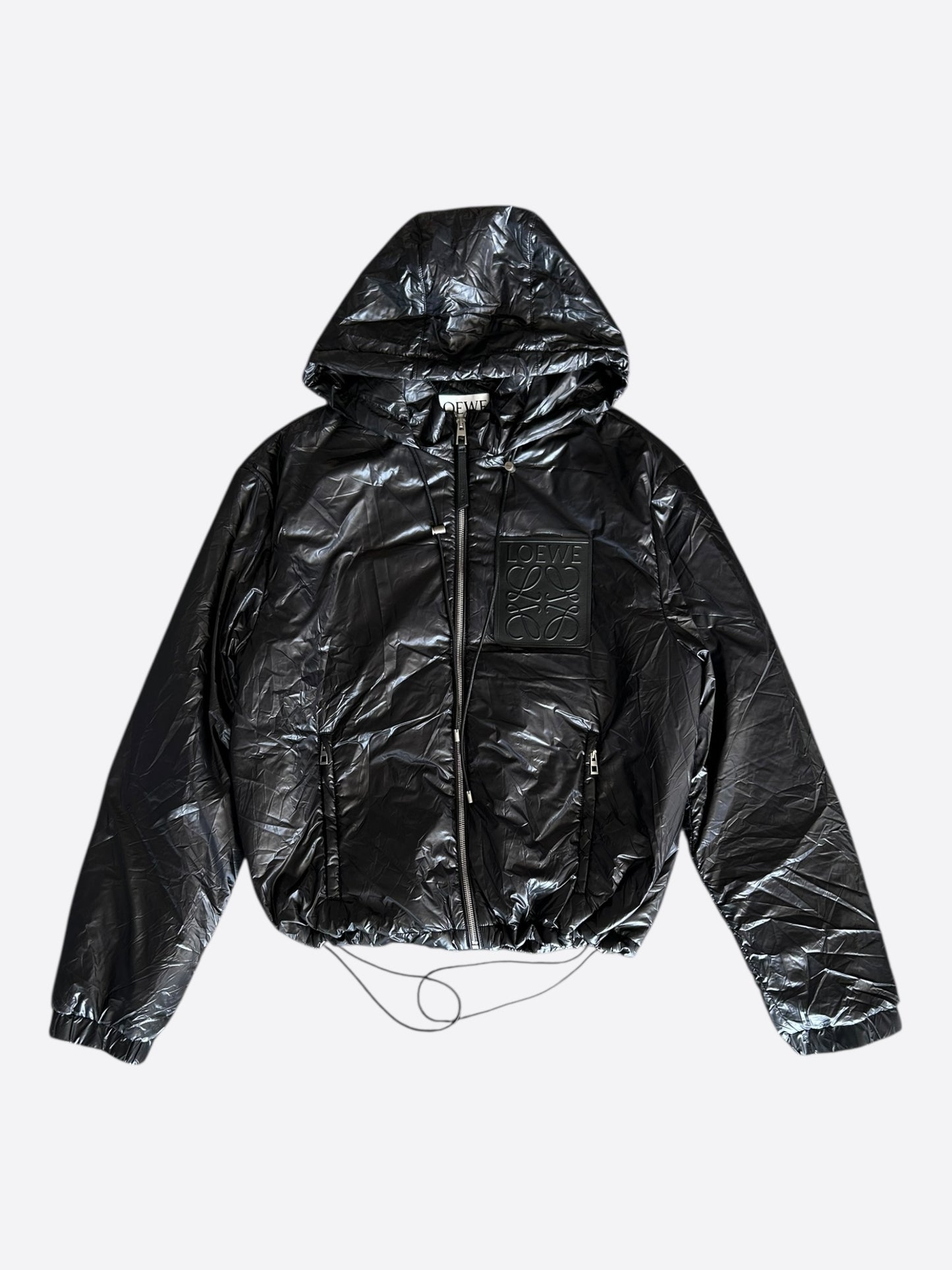 Loewe Black Anagram Padded Jacket