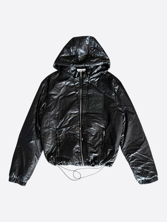 Loewe Black Anagram Padded Jacket