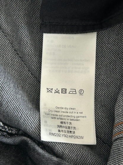 Louis Vuitton Grey Flower Monogram Jeans