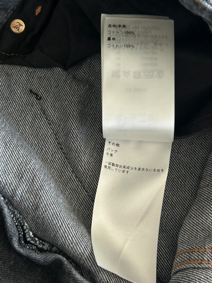 Louis Vuitton Grey Flower Monogram Jeans