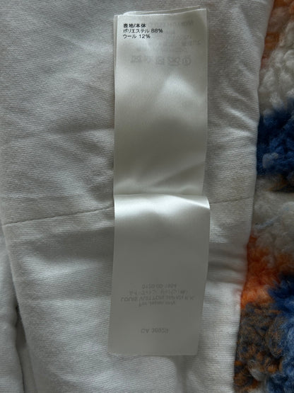 Louis Vuitton Blue & Orange Camo Monogram Fleece Zip Up Jacket