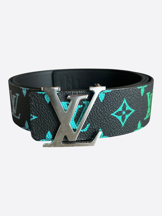 Louis Vuitton Black & Rainbow Monogram Belt