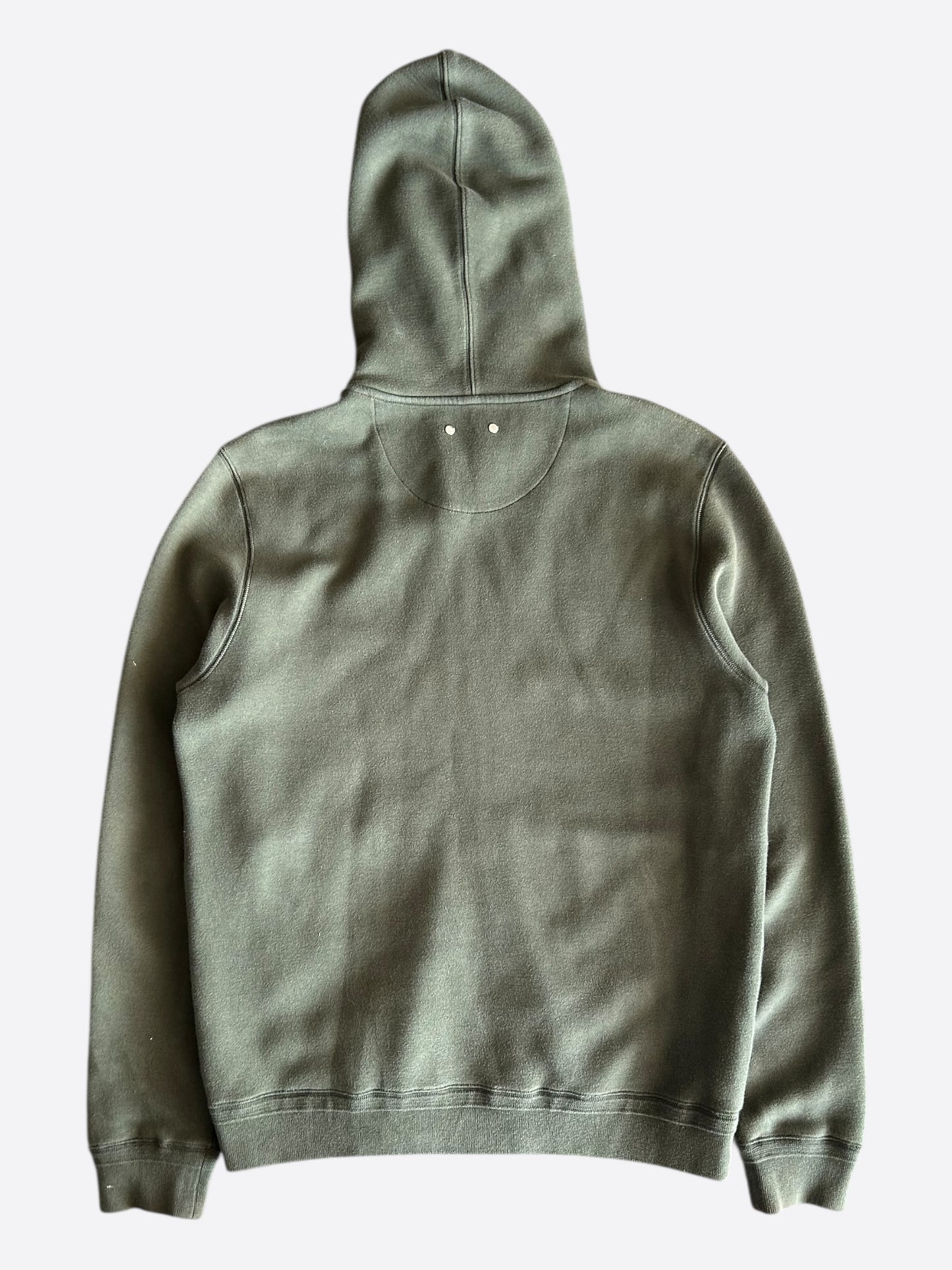 Louis Vuitton Olive Staples Zip Up Hoodie