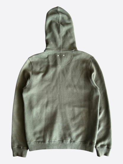 Louis Vuitton Olive Staples Zip Up Hoodie
