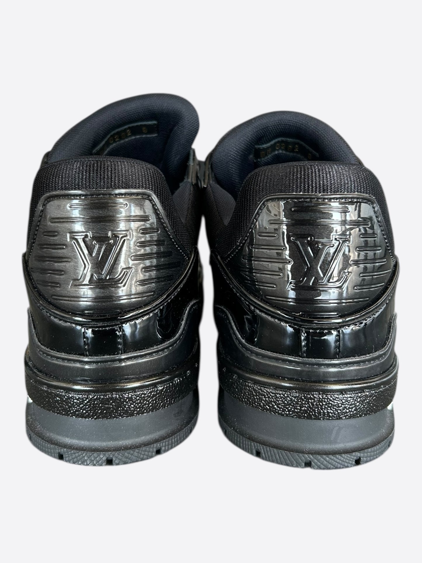 Louis Vuitton Black Patent Leather Trainer