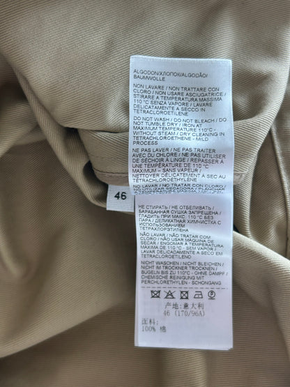 Bottega Veneta Beige Button Up Work Jacket