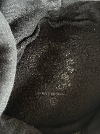 Chrome Hearts Black Multicolor Foti Horseshoe Logo Hoodie