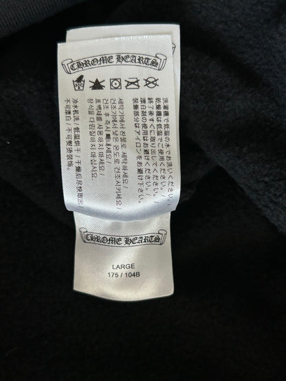 Chrome Hearts Black Multicolor Foti Horseshoe Logo Hoodie