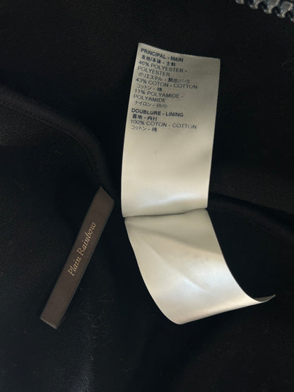 Louis Vuitton Black Oz Embroidered Zip Up Hoodie