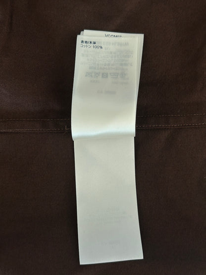 Louis Vuitton NBA Brown Multicolor Letters Button Up Shirt