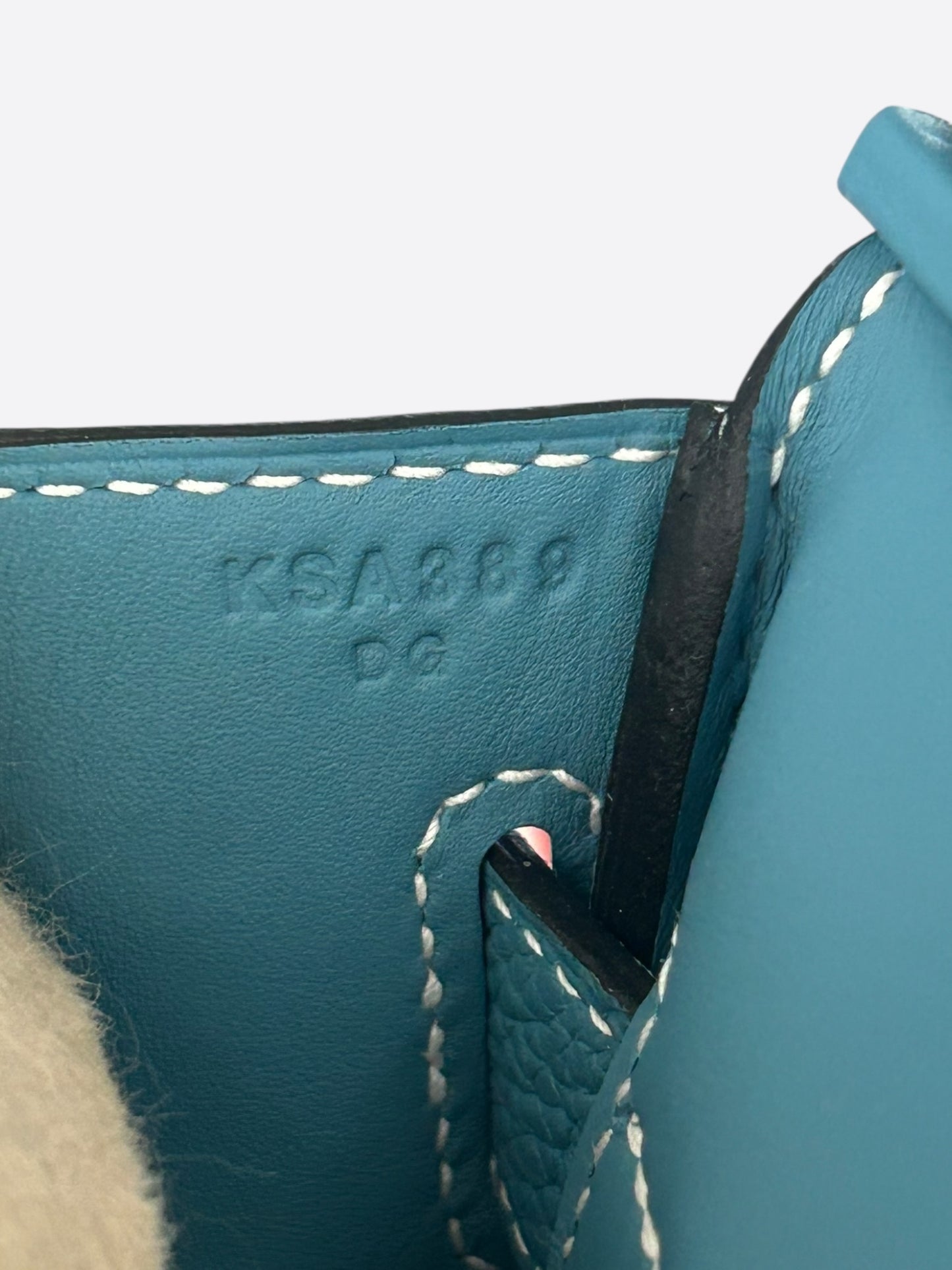 Hermes Blue Jean HAC A Dos Crossbody Backpack