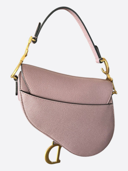 Dior Pink Saddle Bag