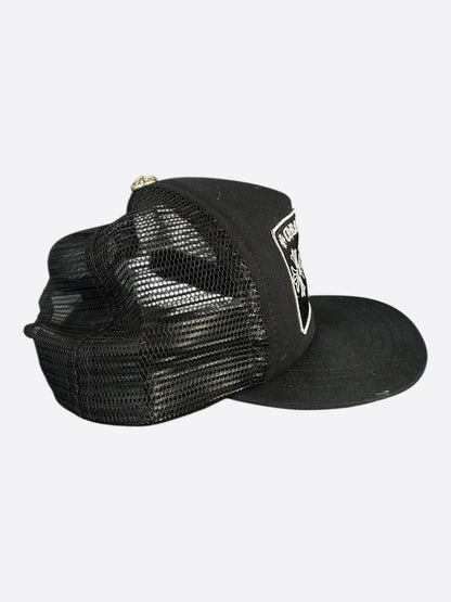 Chrome Hearts Black & White Las Vegas Trucker Hat