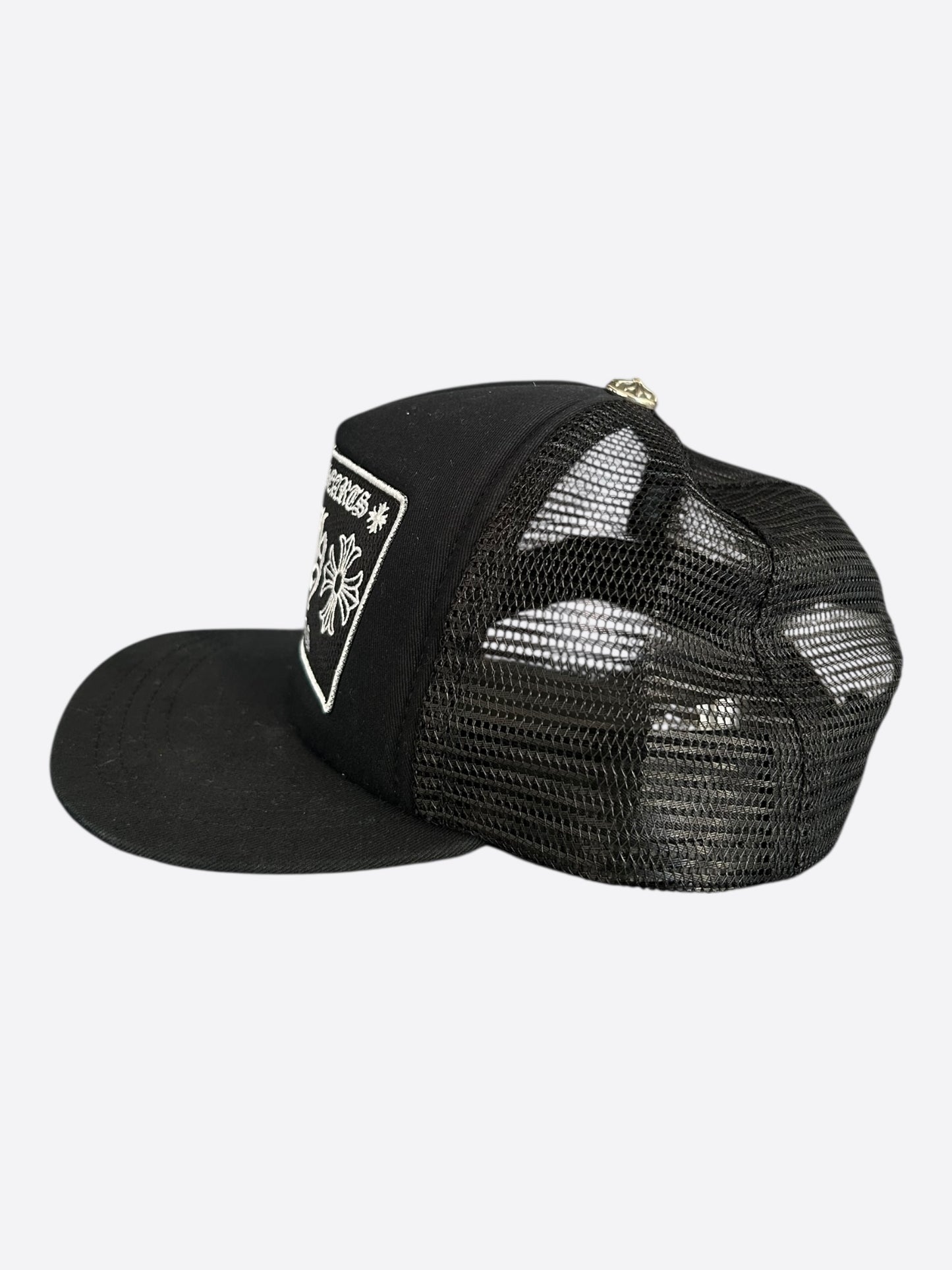 Chrome Hearts Black & White Las Vegas Trucker Hat