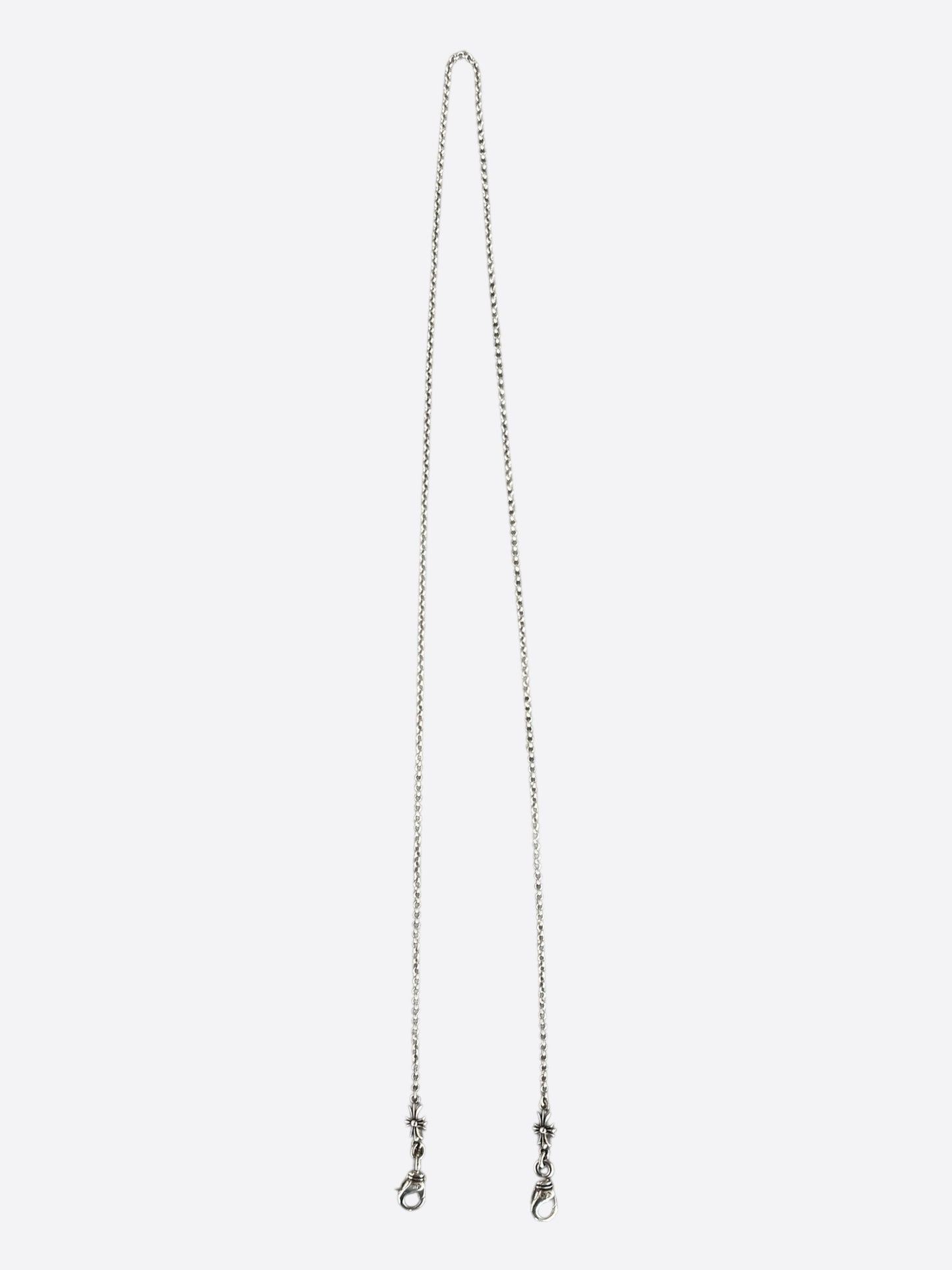 Chrome Hearts Silver Cross Glasses Chain