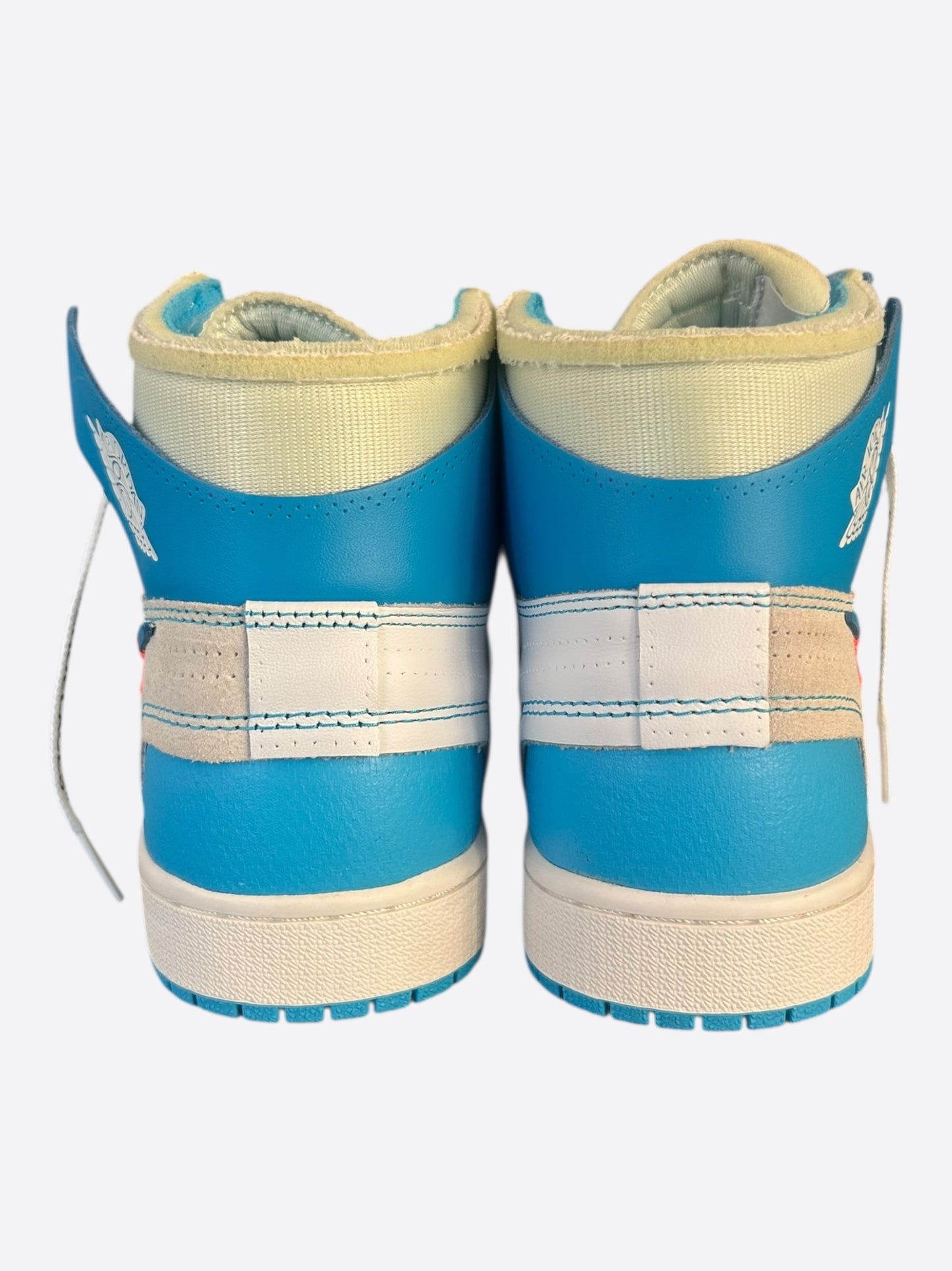 Nike Off-White Blue UNC Jordan 1 Hightop Sneakers