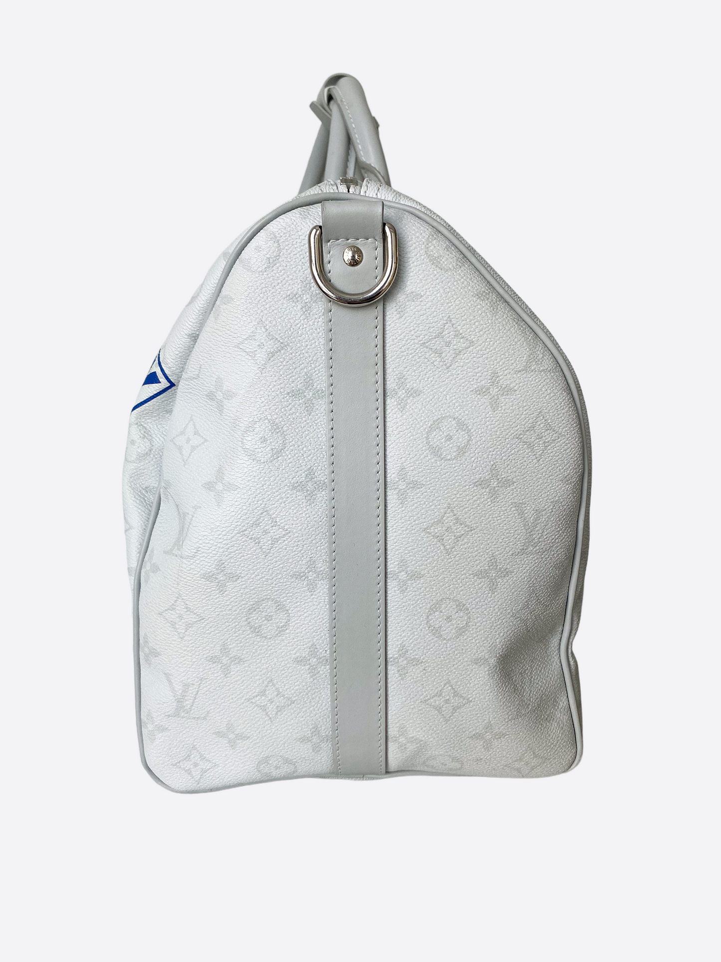 Louis Vuitton White Monogram Story Keepall 50