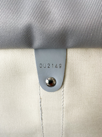 Louis Vuitton White Monogram Story Keepall 50