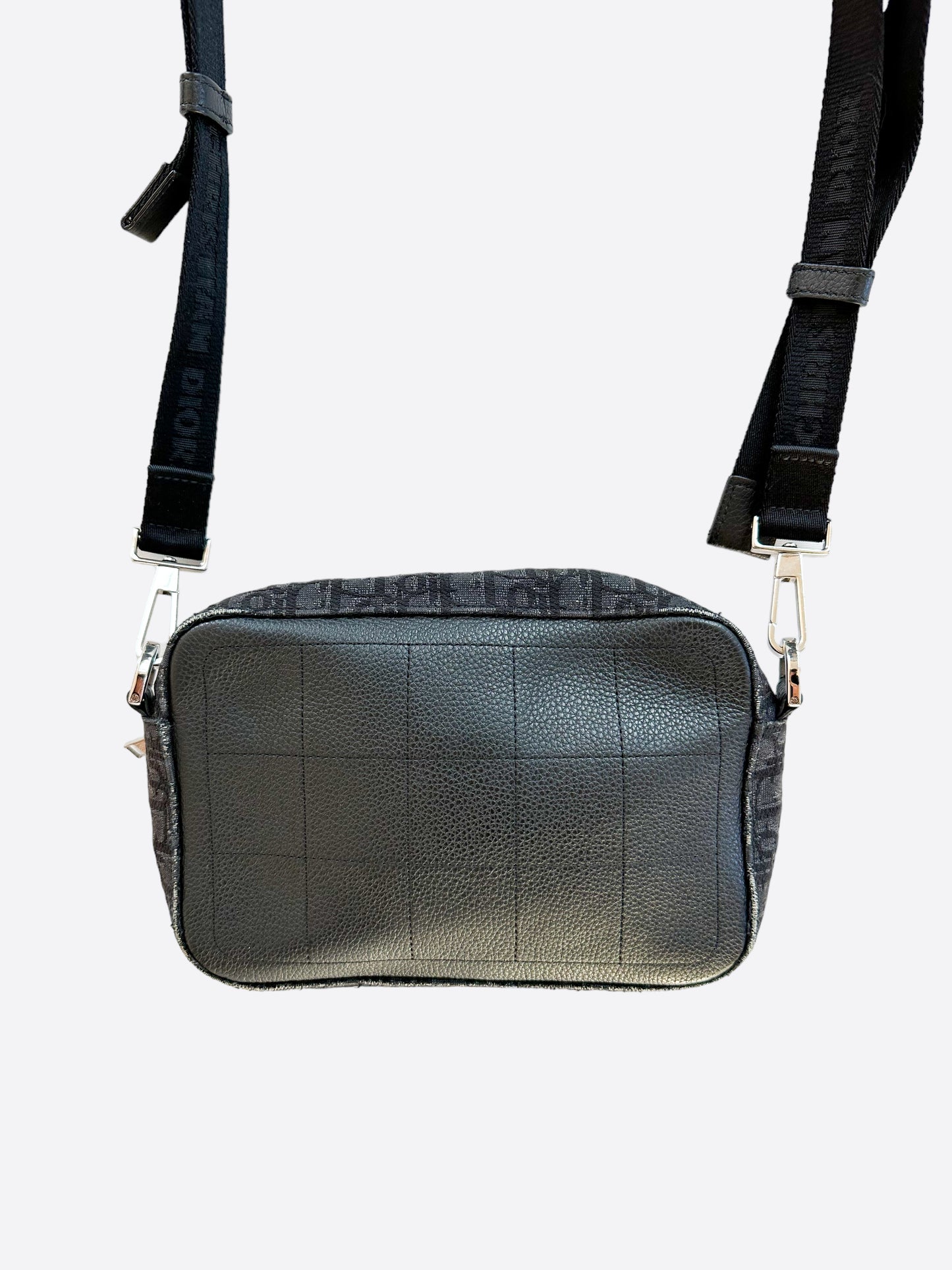 Dior Black Oblique Safari Messenger Bag