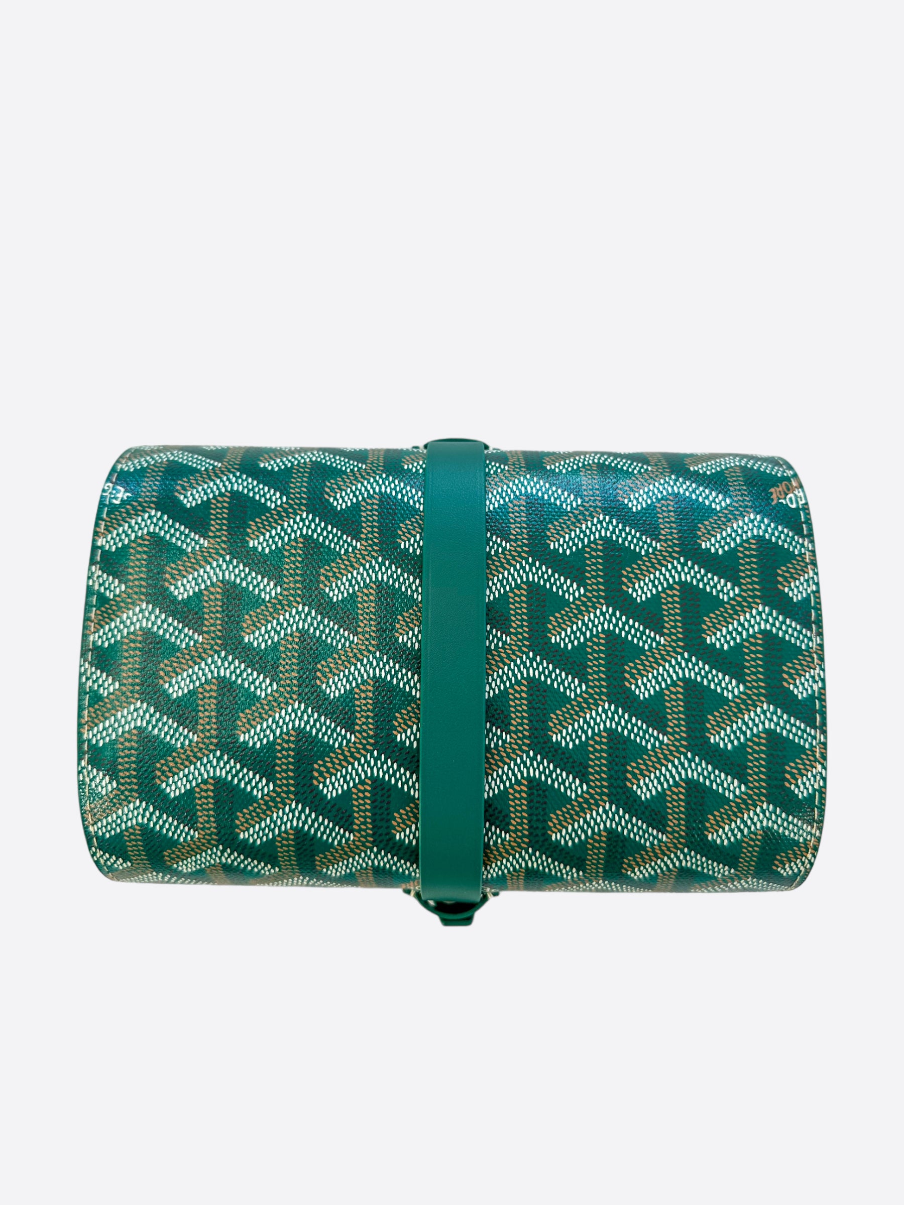 Goyard Green Goyardine Watch Case Savonches goyard-green-goyardine-watch-case-savonches