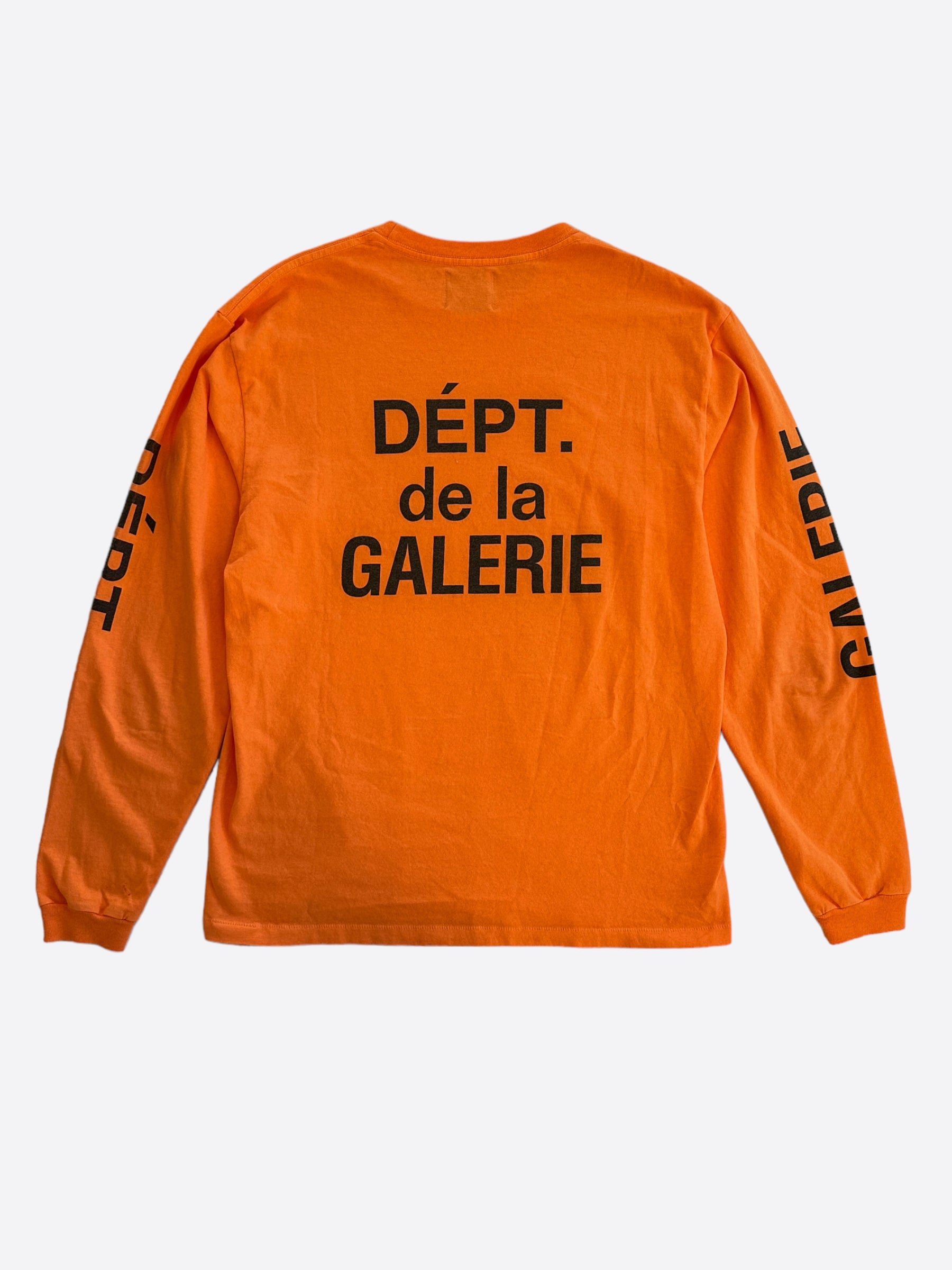 Orange long sleeve sales tee