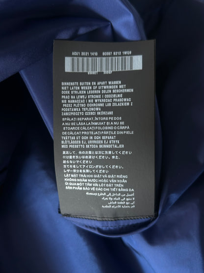 Prada Blue Zip Up Windbreaker