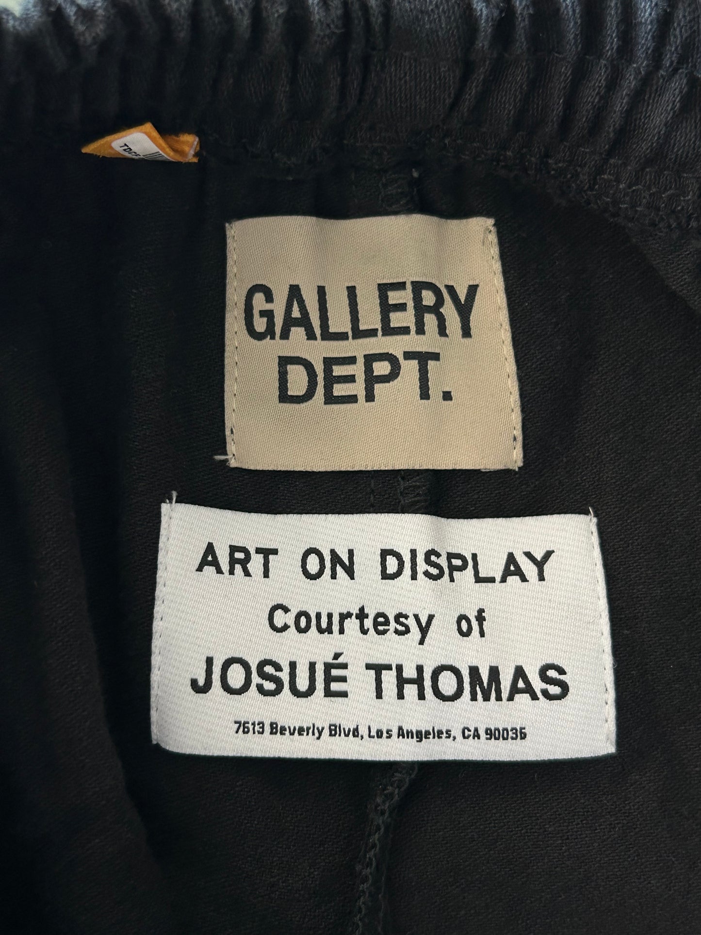 Gallery Dept Black & Multicolor Flame Graphic Zuma Shorts