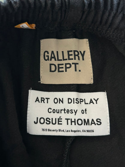 Gallery Dept Black & Multicolor Flame Graphic Zuma Shorts