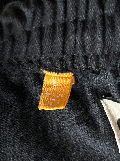 Gallery Dept Black & Multicolor Flame Graphic Zuma Shorts