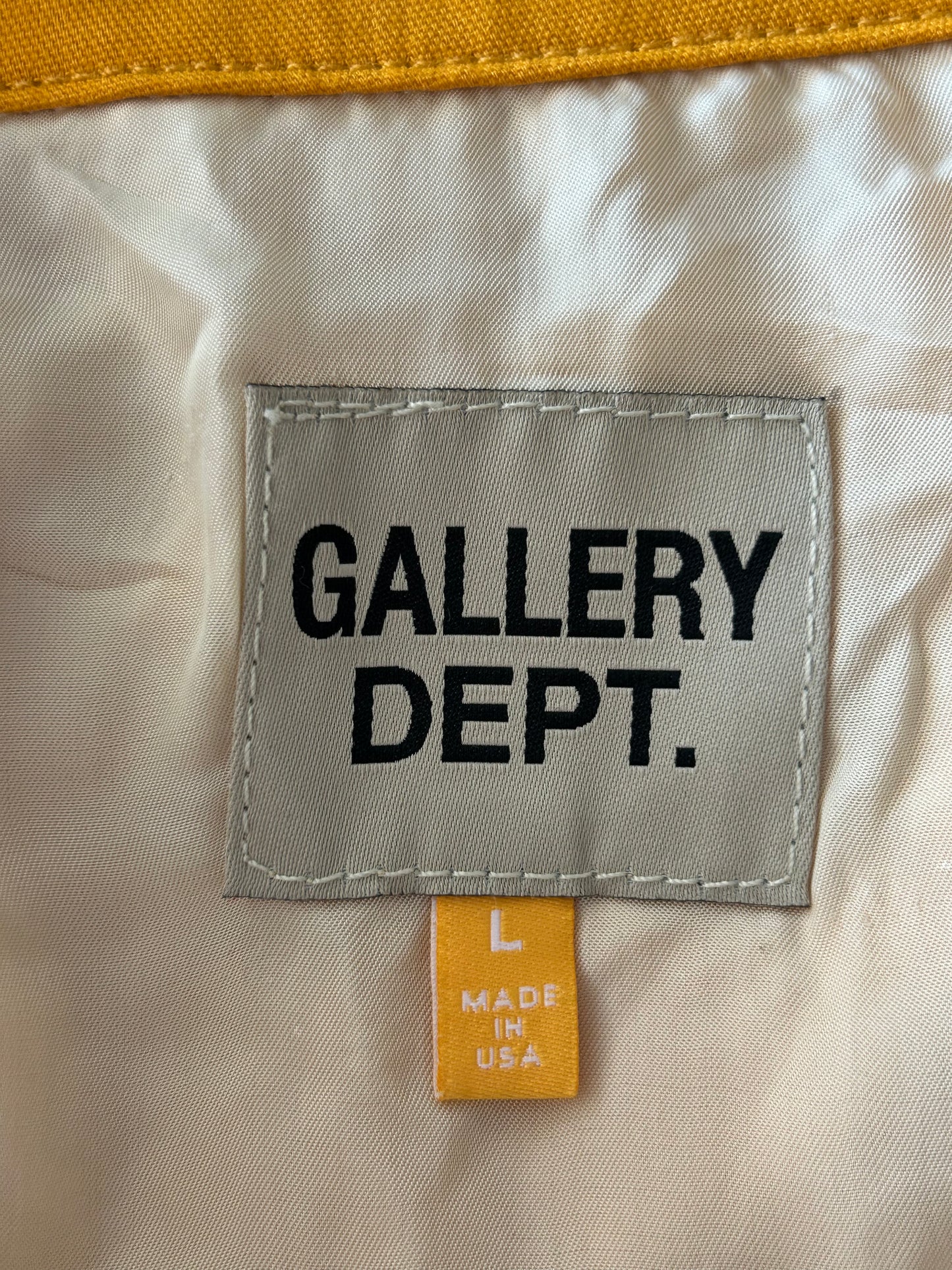 Gallery Dept Yellow & Black G-Ball Montecito Jacket