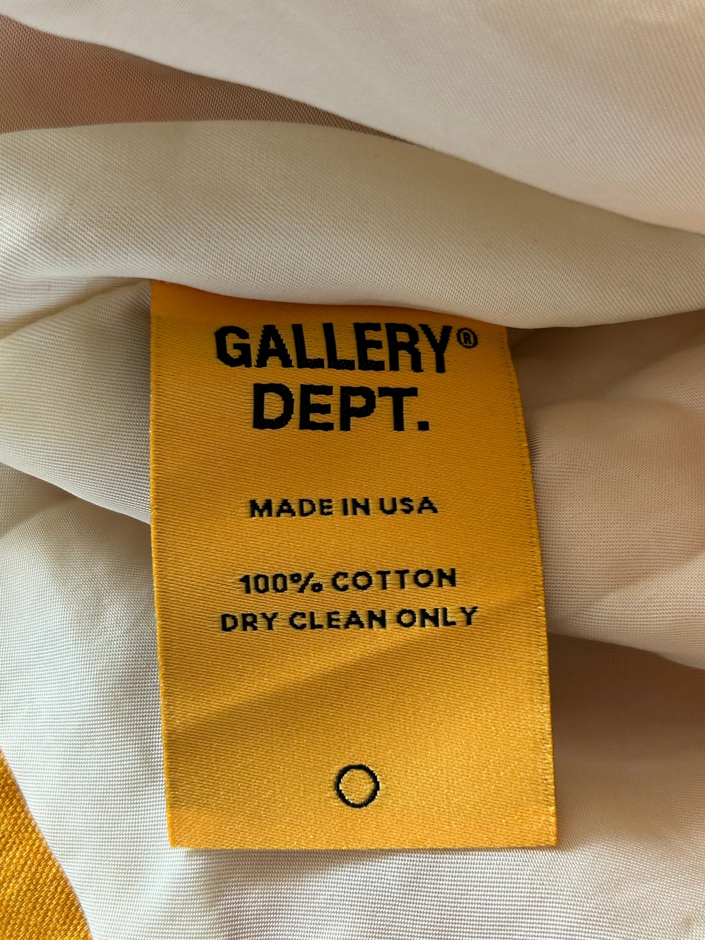 Gallery Dept Yellow & Black G-Ball Montecito Jacket