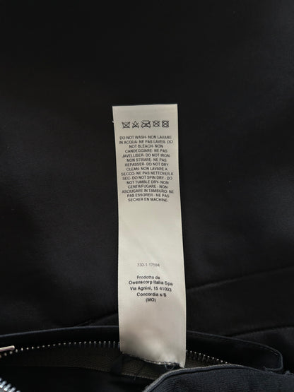 Rick Owens Black Distressed Nylon Overshirt