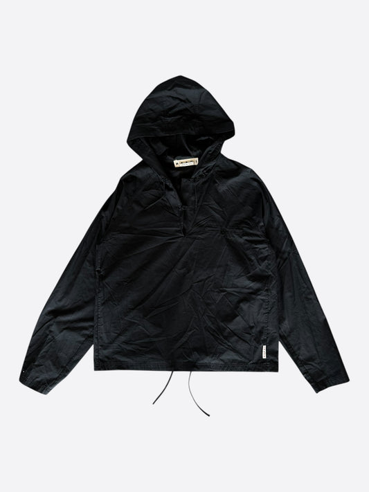 Marni Black Laced Anorak Military Jacket