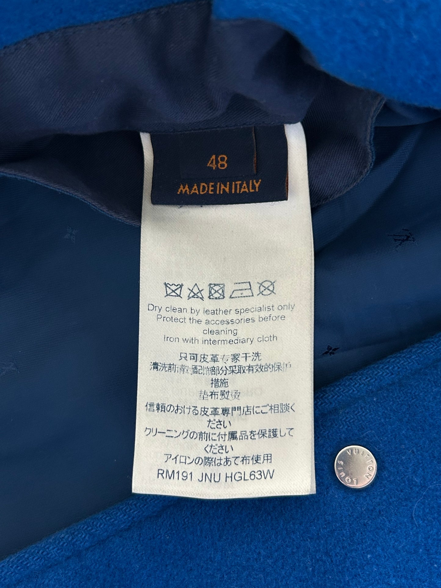 Louis Vuitton Blue Wizard Of Oz Varsity Jacket