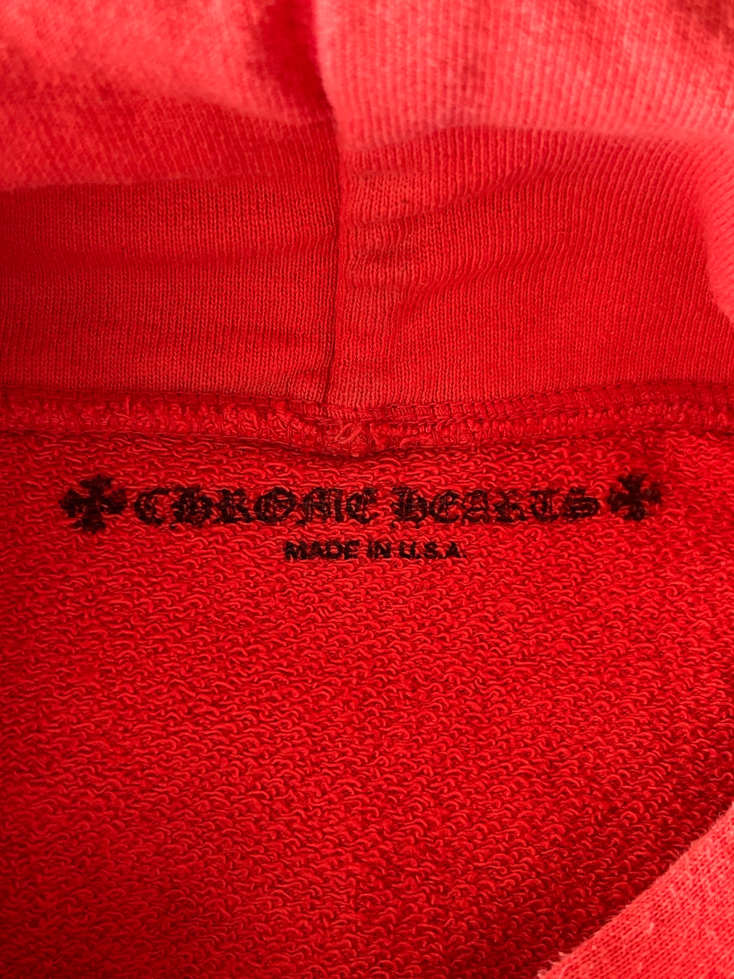 Chrome Hearts Matty Boy Red Spark Hoodie