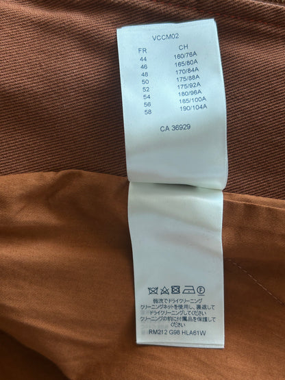 Louis Vuitton Brown & Orange Monogram Carpenter Hooded Jacket