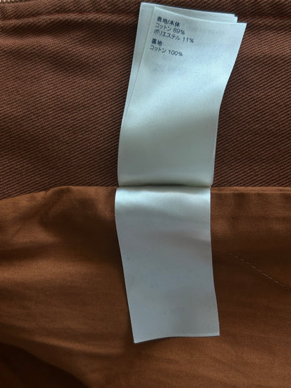 Louis Vuitton Brown & Orange Monogram Carpenter Hooded Jacket