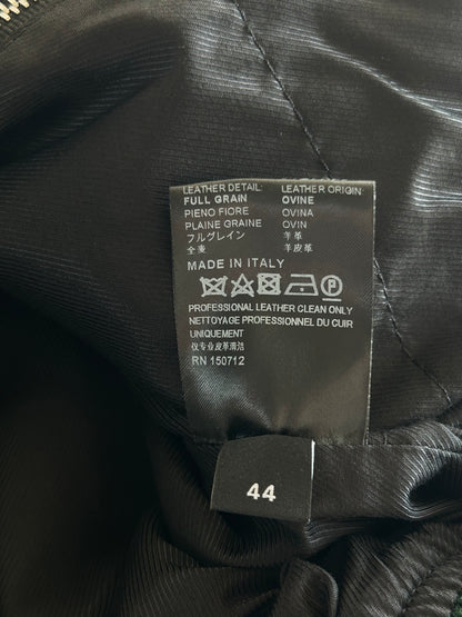 Amiri Green & White Bones Varsity Jacket