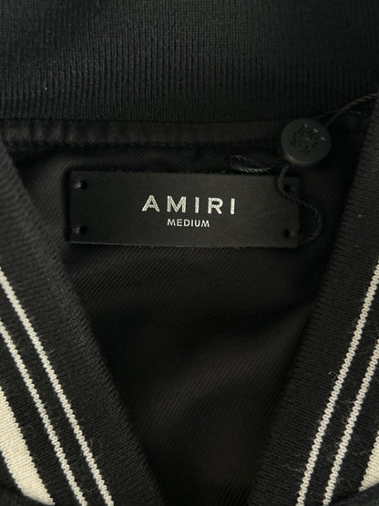 Amiri Black & Red Tiger Varsity Jacket