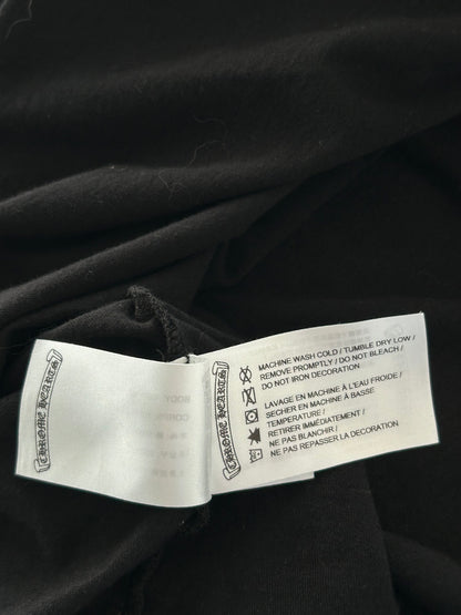 Chrome Hearts Yungblud Black & White Foti Cross Logo T-Shirt