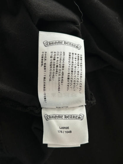 Chrome Hearts Yungblud Black & White Foti Cross Logo T-Shirt