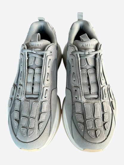 Amiri Grey & White Bones Runners