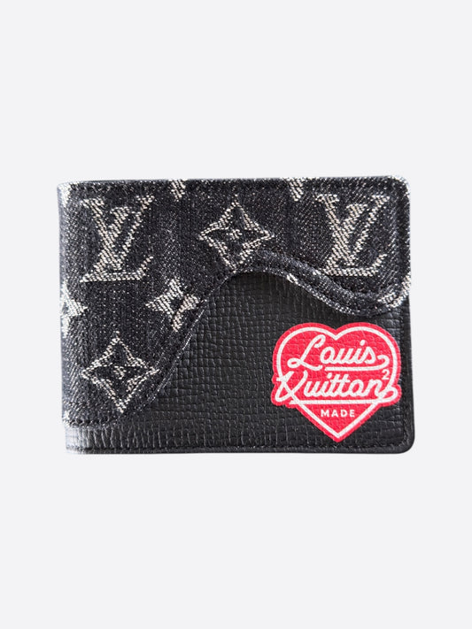 Louis Vuitton Nigo Grey Monogram Multiple Wallet