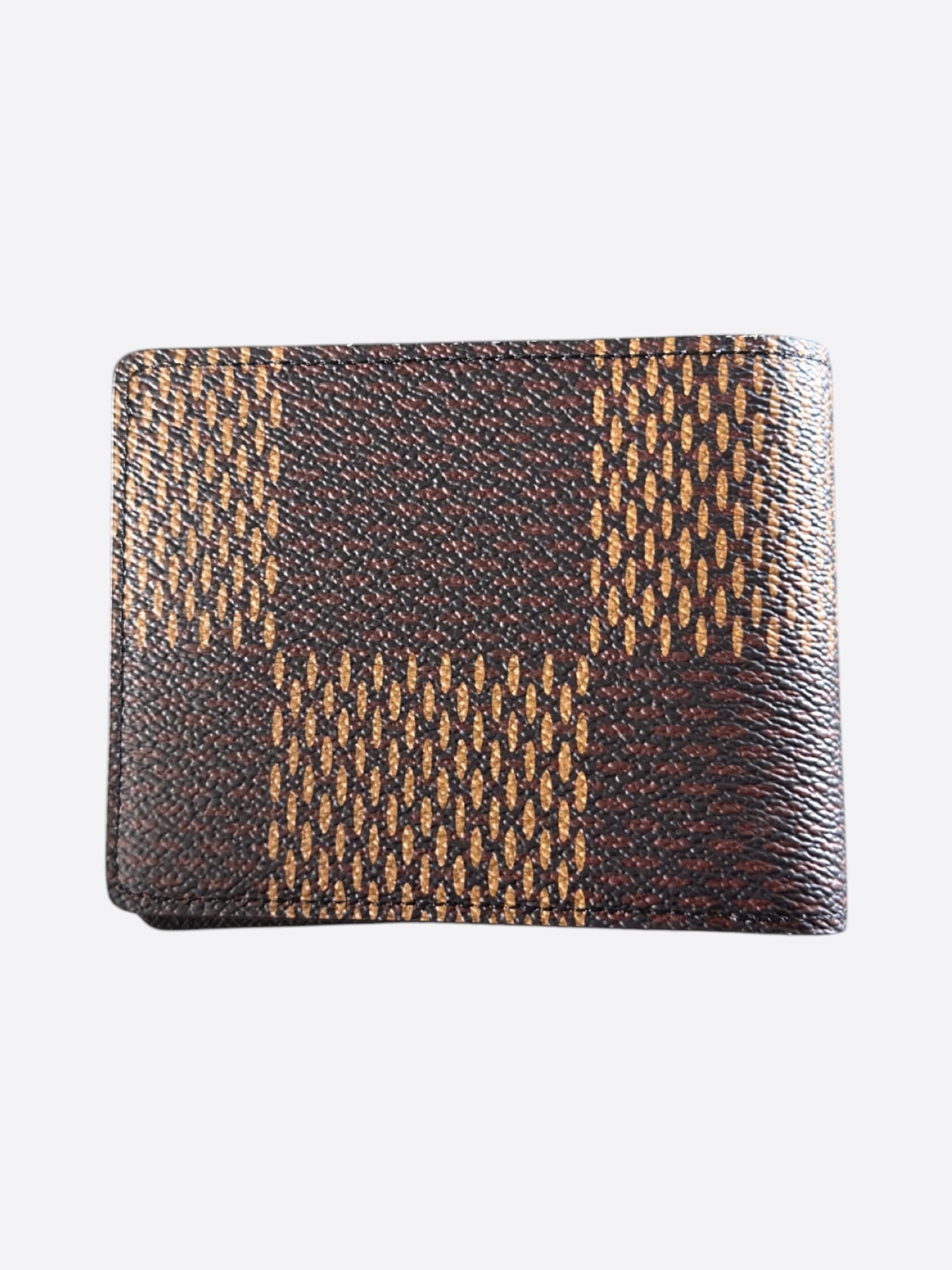 Louis Vuitton Nigo Brown Damier Turtle Multiple Wallet