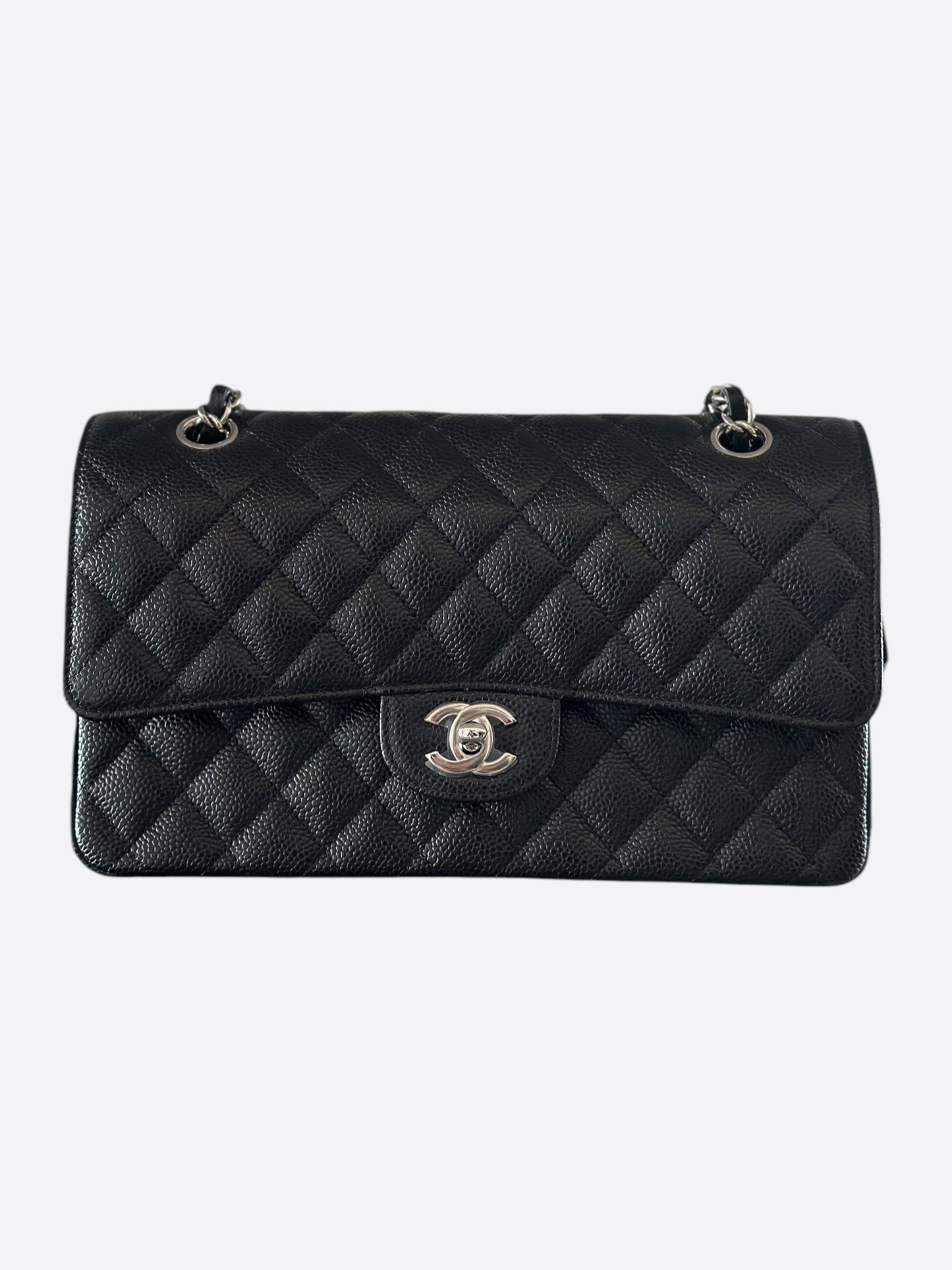 Chanel Black Caviar Medium Flap Bag