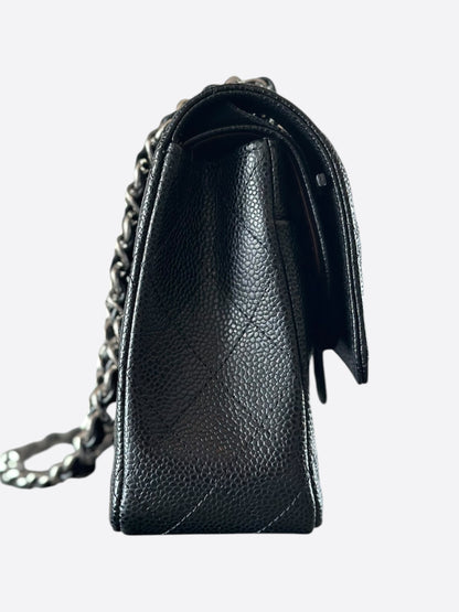 Chanel Black Caviar Medium Flap Bag