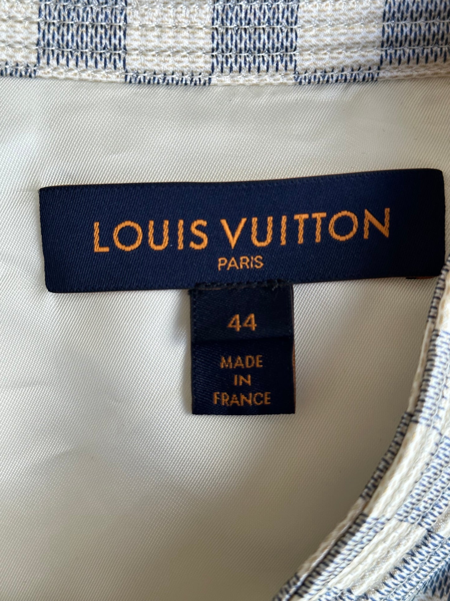 Louis Vuitton Damier Azur Women's Bomber Jacket