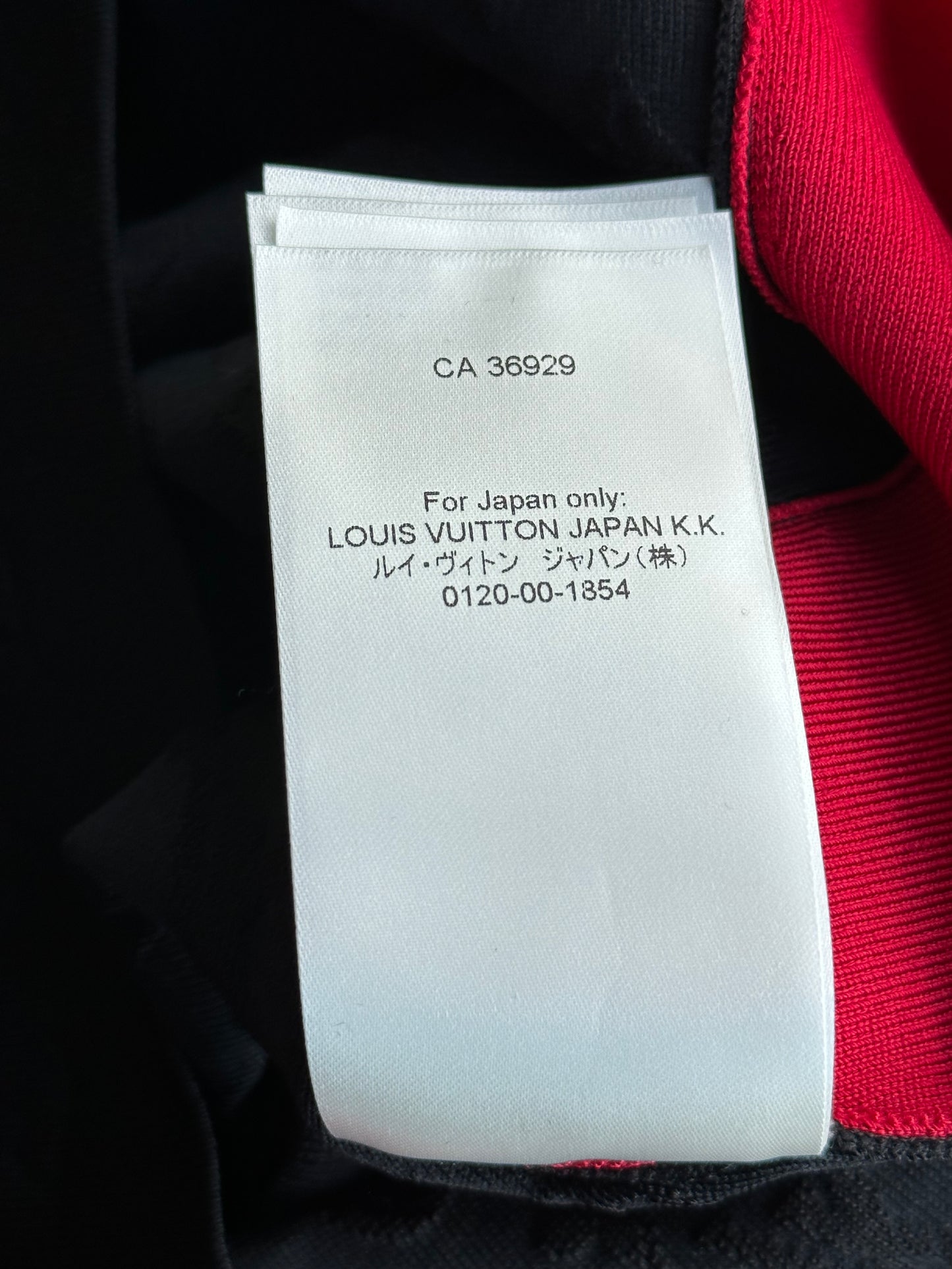 Louis Vuitton Black & Red Monogram Women's Sweater