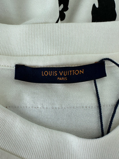 Louis Vuitton White Floating Men T-Shirt